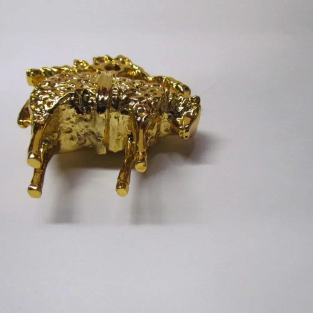 LAMB SHEEP (2) Brooks Brothers Golden Fleece Sheep Ornament need repair